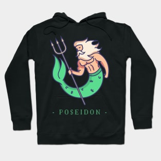 Poseidon Greek Mythology Hoodie